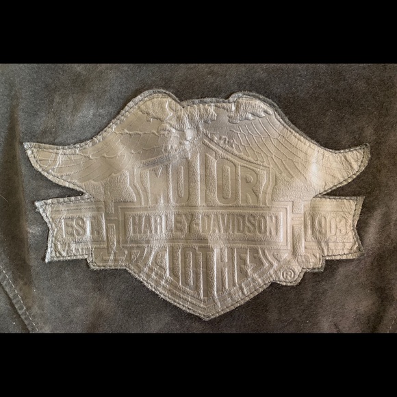 Vintage Harley-Davidson Suede Jacket🥀 - Picture 7 of 10